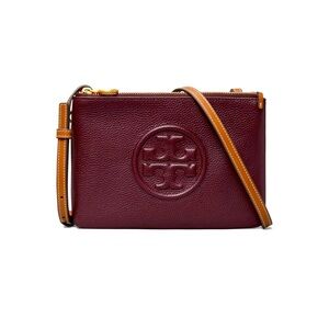 Tory Burch PERRY BOMBÉ DOUBLE-ZIP CROSSBODY